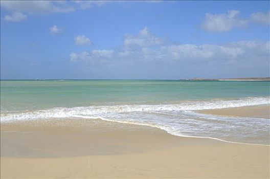 海滩,岛屿,佛得角共和国,非洲