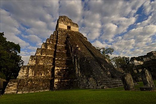 玛雅,遗址,一号神庙,美洲虎,庙宇,危地马拉,中美洲