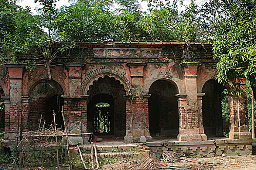 19世纪,建筑,孟加拉,八月,2007年
