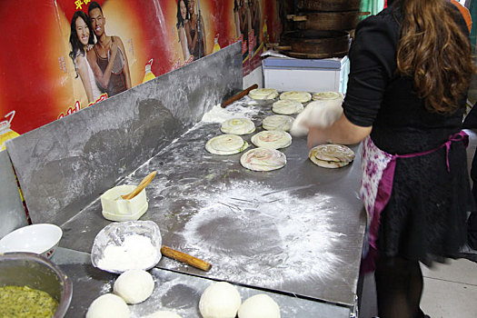 新疆巴里坤蒸饼