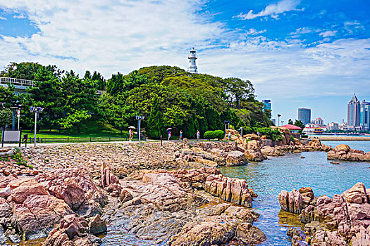 青岛,漂亮,沿岸,风景