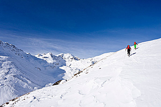 滑雪,旅游,上升,国家公园,省,南蒂罗尔,意大利,欧洲