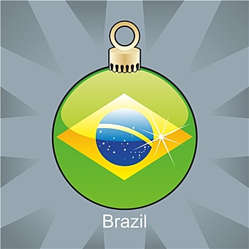 巴西,旗帜,形状