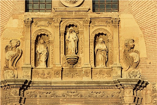 雕塑,天使,建筑,教堂,格拉纳达,安达卢西亚,西班牙