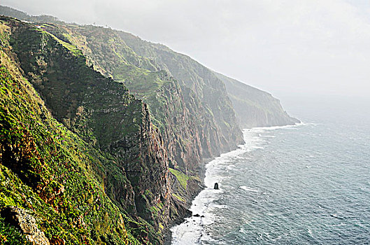 海岸,靠近,马德拉岛,葡萄牙