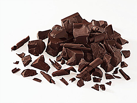 黑巧克力,巧克力块