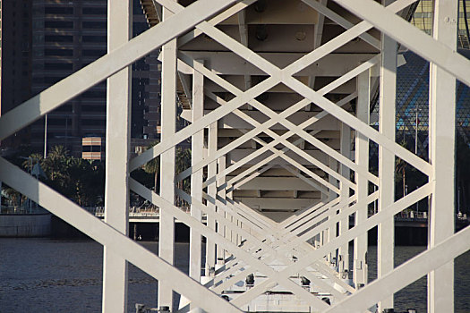 几何铁桥结构
