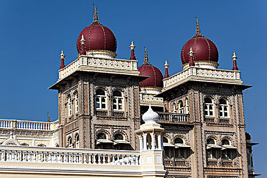 圆顶,宫殿,迈索尔,印度,亚洲
