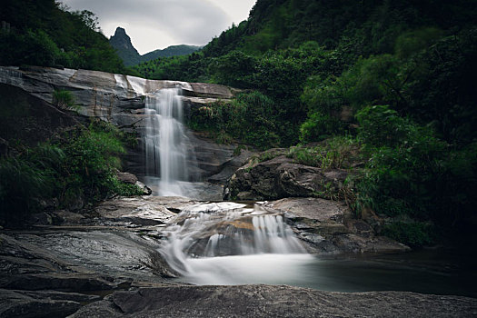 武功山,瀑布