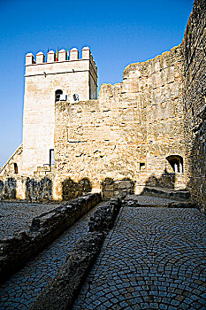 摩尔风格,城堡,卡尔莫纳,西班牙,2007年