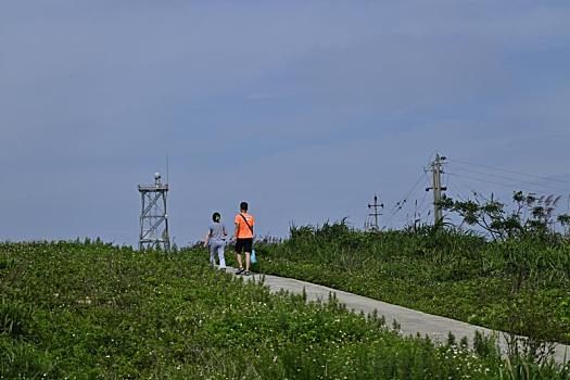 北麂島充滿野趣的徒步