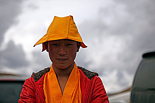 藏族孩子