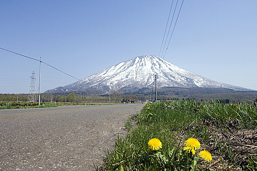 春天,山