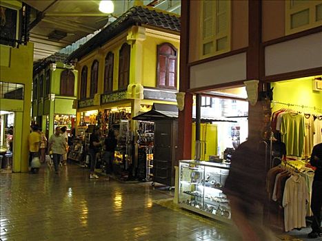 中央市场,唐人街,吉隆坡,马来西亚,亚洲