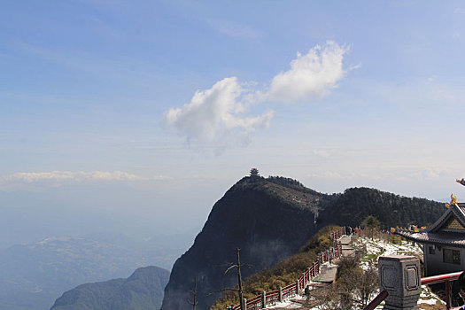 峨眉山,金顶