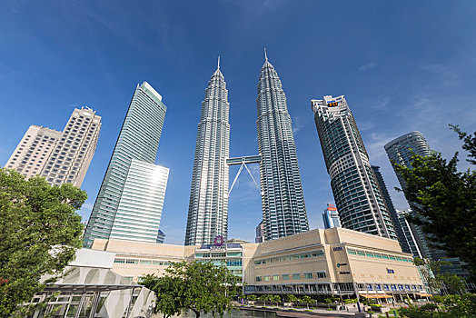 双子塔,吉隆坡,马来西亚,亚洲
