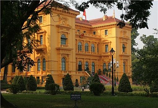 总统,宫殿,河内,越南