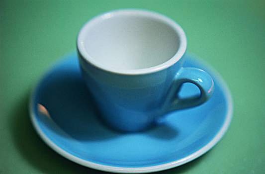 蓝色,咖啡杯