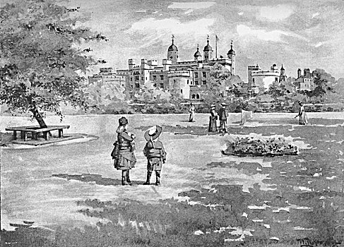 伦敦塔,1891年,艺术家