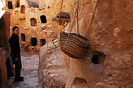 libya,nalut,ghorfas,storage,chambers