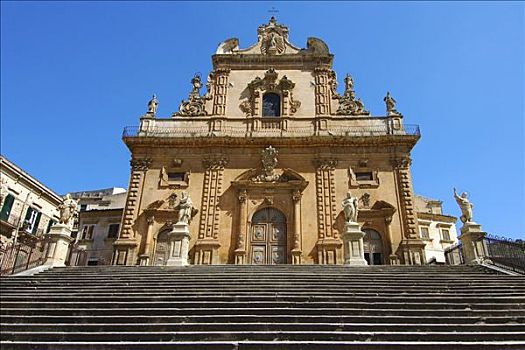 楼梯,大教堂,莫迪卡,意大利
