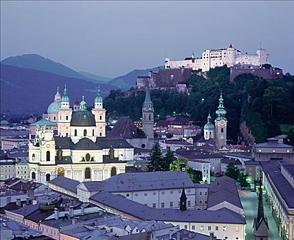 霍亨萨尔斯堡城堡,萨尔茨堡,奥地利