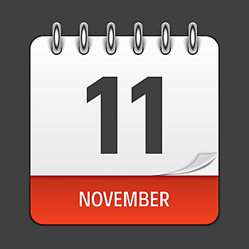 十一月,日程,象征,矢量,插画,设计,装饰,办公室,文件,申请,标识,白天,日期,月份,假日