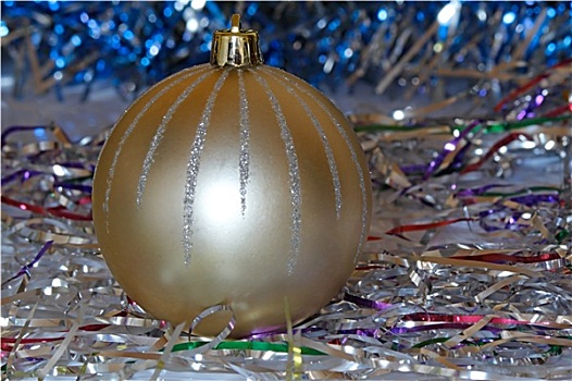装饰,圣诞树,白色,球