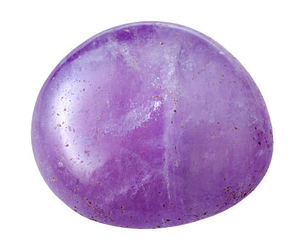 一个,紫水晶,宝石,隔绝,白色背景