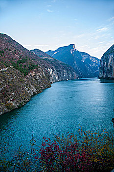 长江三峡瞿塘峡峡谷