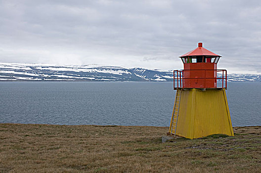 灯塔,海岸,冰岛