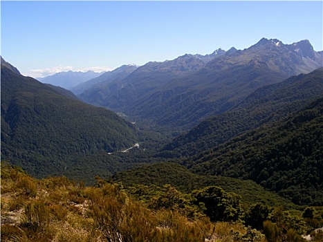 路,米尔福德峡湾