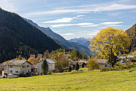 教堂,山顶,波盖尔,瑞士,欧洲