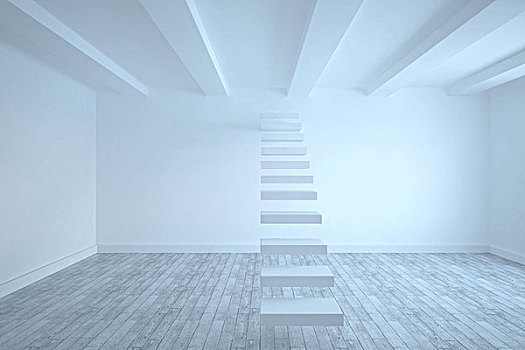 台阶,白色,房间