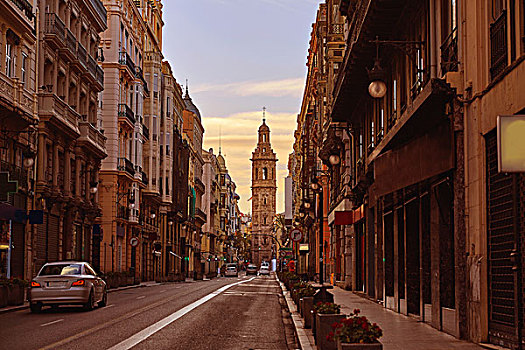 街道,瓦伦西亚,西班牙