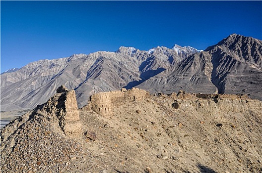 要塞,遗址,塔吉克斯坦
