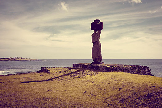 复活节岛石像,雕塑,复活节岛