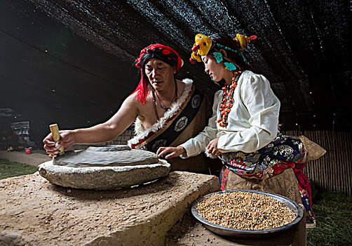 藏族饰品,寺庙,民俗