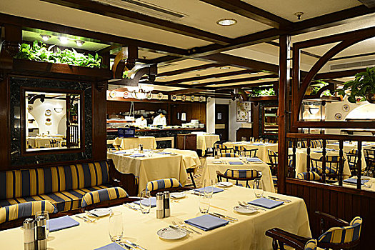 海景嘉福酒店的餐厅,香港九龙尖沙咀