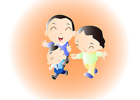 家庭插畫(huà)