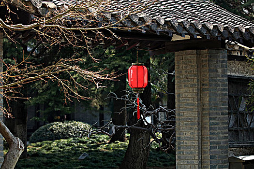 红灯笼,中式建筑