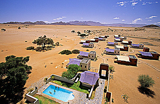 纳米比亚,纳米布沙漠,纳米比诺克陆夫国家公园,住宿