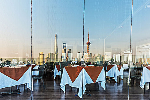 上海外滩餐厅风光