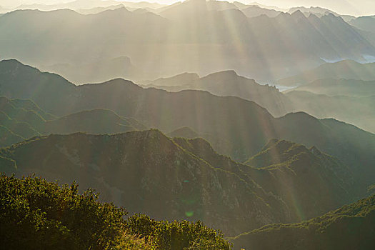 海坨山露营之云海日出