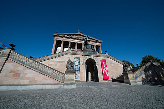 柏林老国家美术馆建筑外景