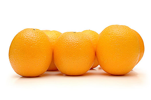 橙子,隔绝,白色背景,背景