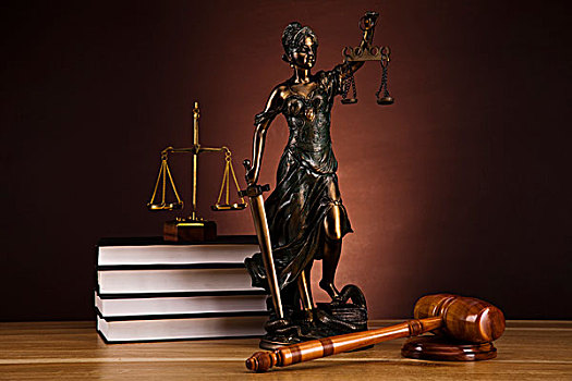 法律,执法,概念,木质,槌