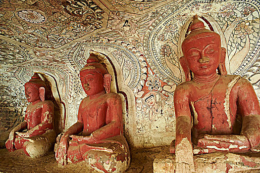 佛像,15世纪,缅甸,亚洲