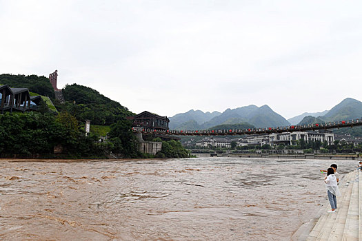 赤水河贵州茅台镇,段