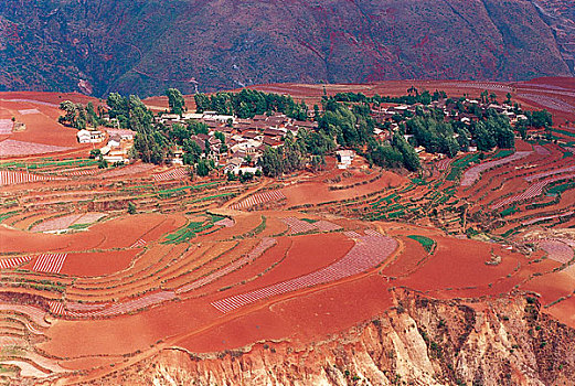 云南东川县农村